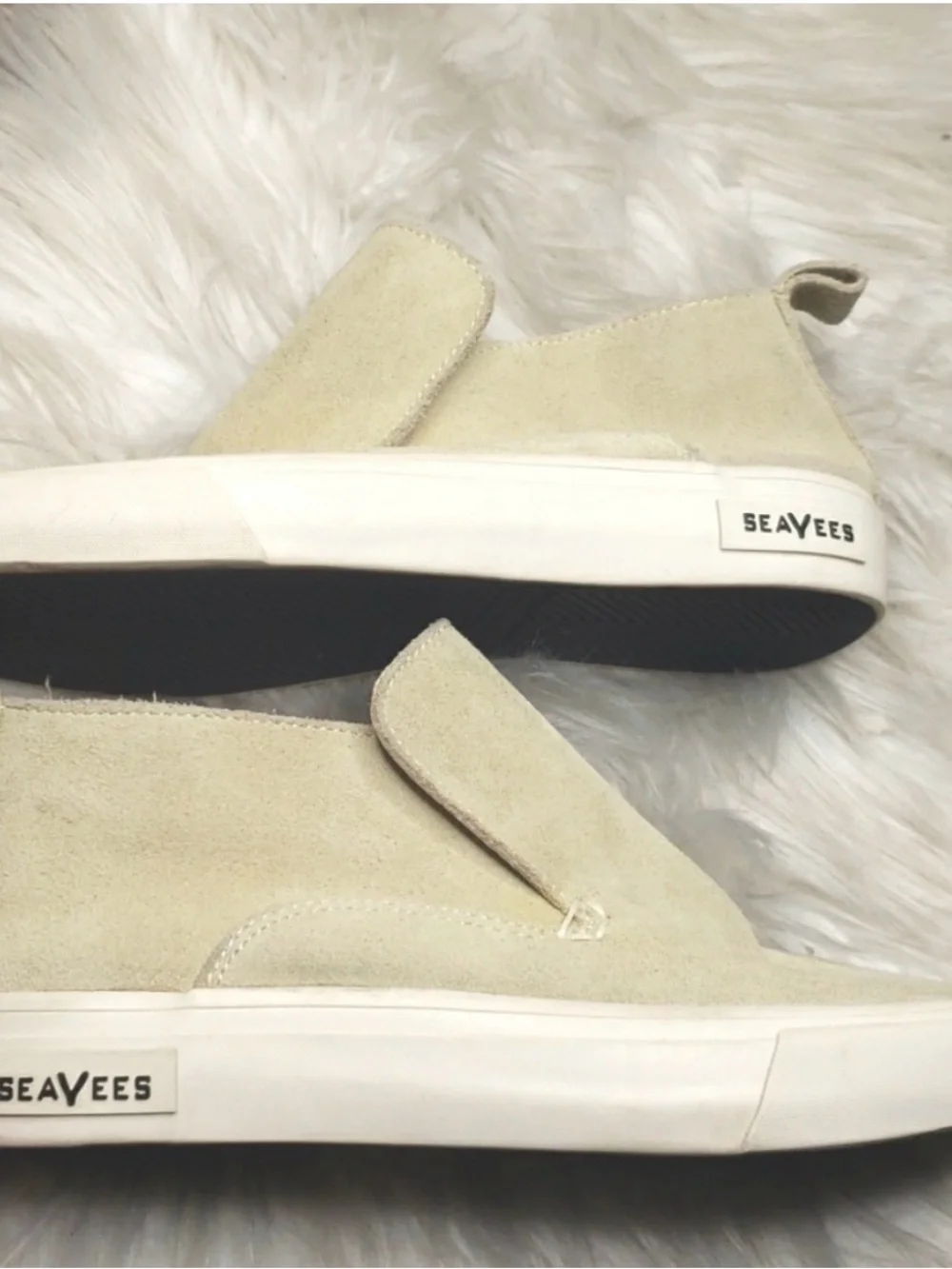 SeaVees Huntington Middie OYSTER SUEDE 6.5